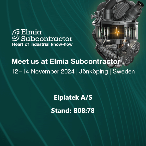 Meet us at Elmia Subcontractor 2024